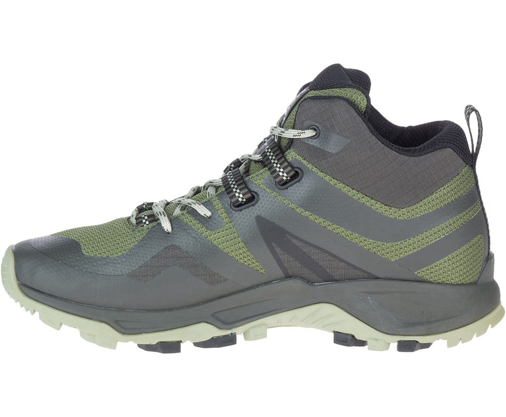 Merrell Vandrestøvler Herre - Mqm Flex 2 Mid Gore-Tex® - Olivengrøn - ASN307142